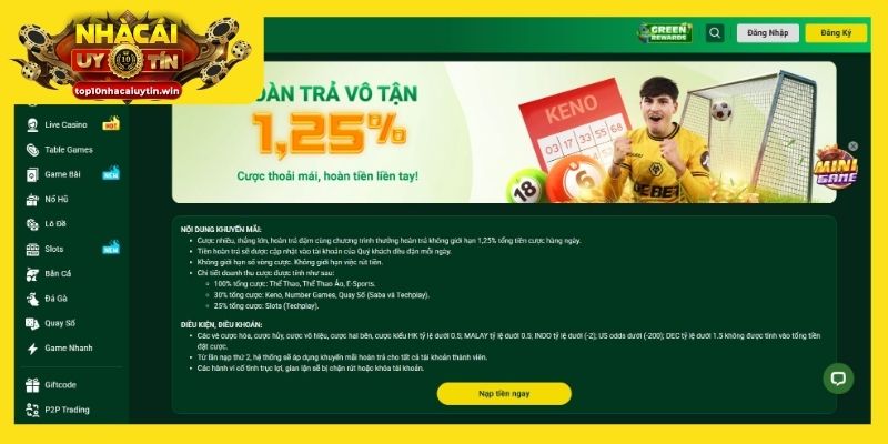 Nhà cái FM88 thường xuyên cập nhật ưu đãi hoàn tiền